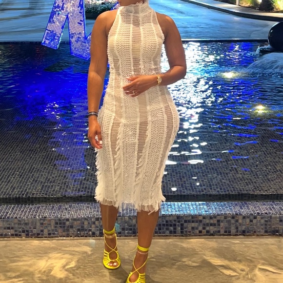 Roberta Einer Dress White - Picture 1 of 2